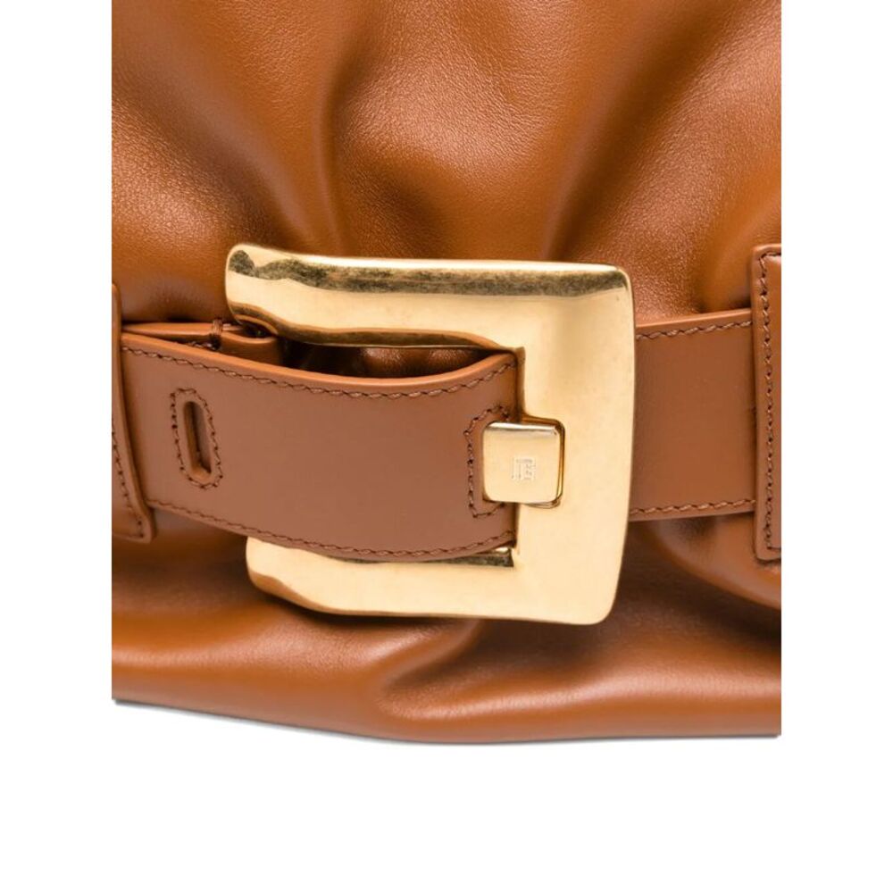 Balmain Women "Anthem Medium" Calfskin Bag - Picture 4 of 5